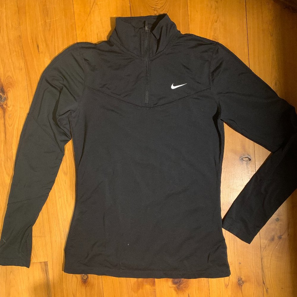 Nike Dri-Fit Winter Running Top, Black